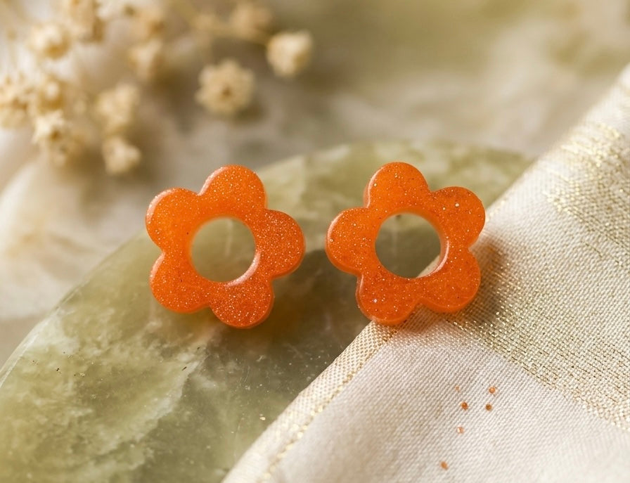 Pampilles en résine UV Multicolore - Bijoux lumineux et durables pour boucles d'oreilles