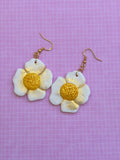 Solstice - boucles d’oreilles faites mains